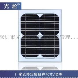 供应全新正A级足功率太阳能电池板 10W太阳能板 18V太阳能发电板