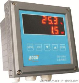 上海博取209型工业溶氧仪智能在线带温补液晶显示多参数同屏电化学分析仪