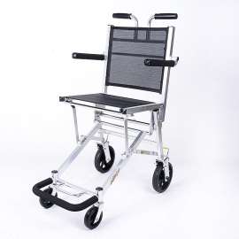 埃立娇ALJ-012B便携飞机火车旅行轮椅折叠轻便老人轮椅超轻款