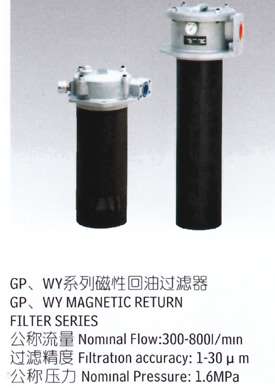 磁性回油过滤器GP、WY