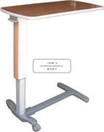 曙光医疗 液压升降型医用单臂餐桌 高档可移动单臂餐桌