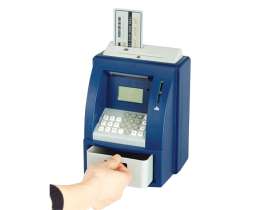供应智能ATM自动存款机取款机 电子计数储蓄罐 儿童玩具ATM存钱罐