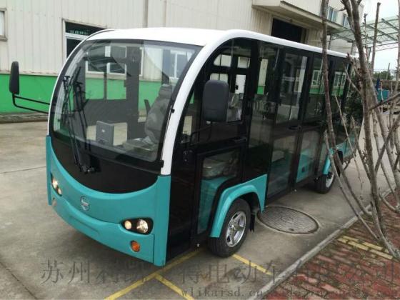 G20电动接待车 十四座电动观光车T14-M全玻璃