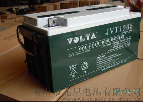 韩国VOLTA牌12V65AH胶体蓄电池端子
